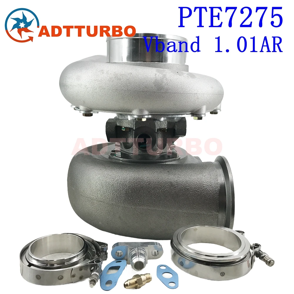 Vband 1.01AR PTE7275 7275 GEN2 Turbocharger 1200HP Turbocharger for Precision Performance Turbine Supercharger Ball Bearing