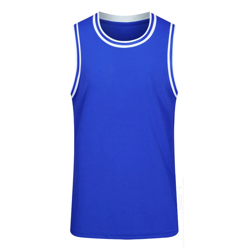 

Summer Customized Letter Print White Men's Sports Basketball Tank Top Muscular Quick Dry Sports Vest Sleeveless Shirt For Men