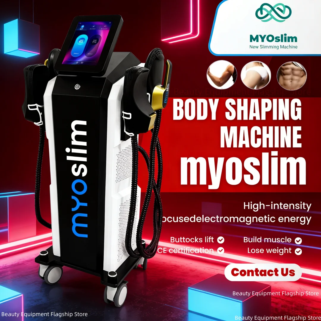 

myoslim Neo Body Sculpting Machine Shaping 6500W 200hz Radio Frequency RF Muscle Stimulator Device
