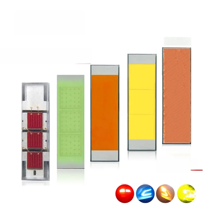 Wysokiej mocy 1800lm wysokiej jasności CSP1860LED15w reflektor samochodowy ceramiczne łatki koraliki do lampy czerwony/niebieski/złoty światło — zdjęcie 2