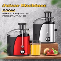 Juicer Machines Electric Juice Extractor Juicers Whole Fruit Vegetable High Juice Yield Stainless Steel BPA-Free DIY Healthy