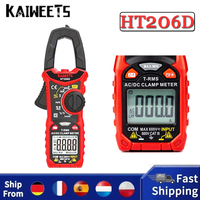 Kaiweets Ht206D Digital Multimeter, Non-Linear Loads, Ac/Dc Current, Ac/Dc Voltage, Two-Color Backlit Lcd Display