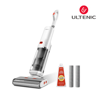 Ultenic AC1 Cordless Wet Dry Vacuum Cleaner, 15KPa Suction, 2L Water Tank, Dual Edge Cleaning, 45min Runtime, Smart LED Display,