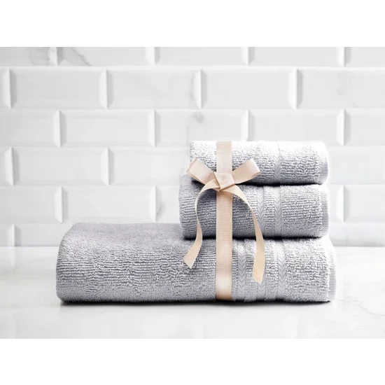 Madame Coco Avril Towel Set - Gray