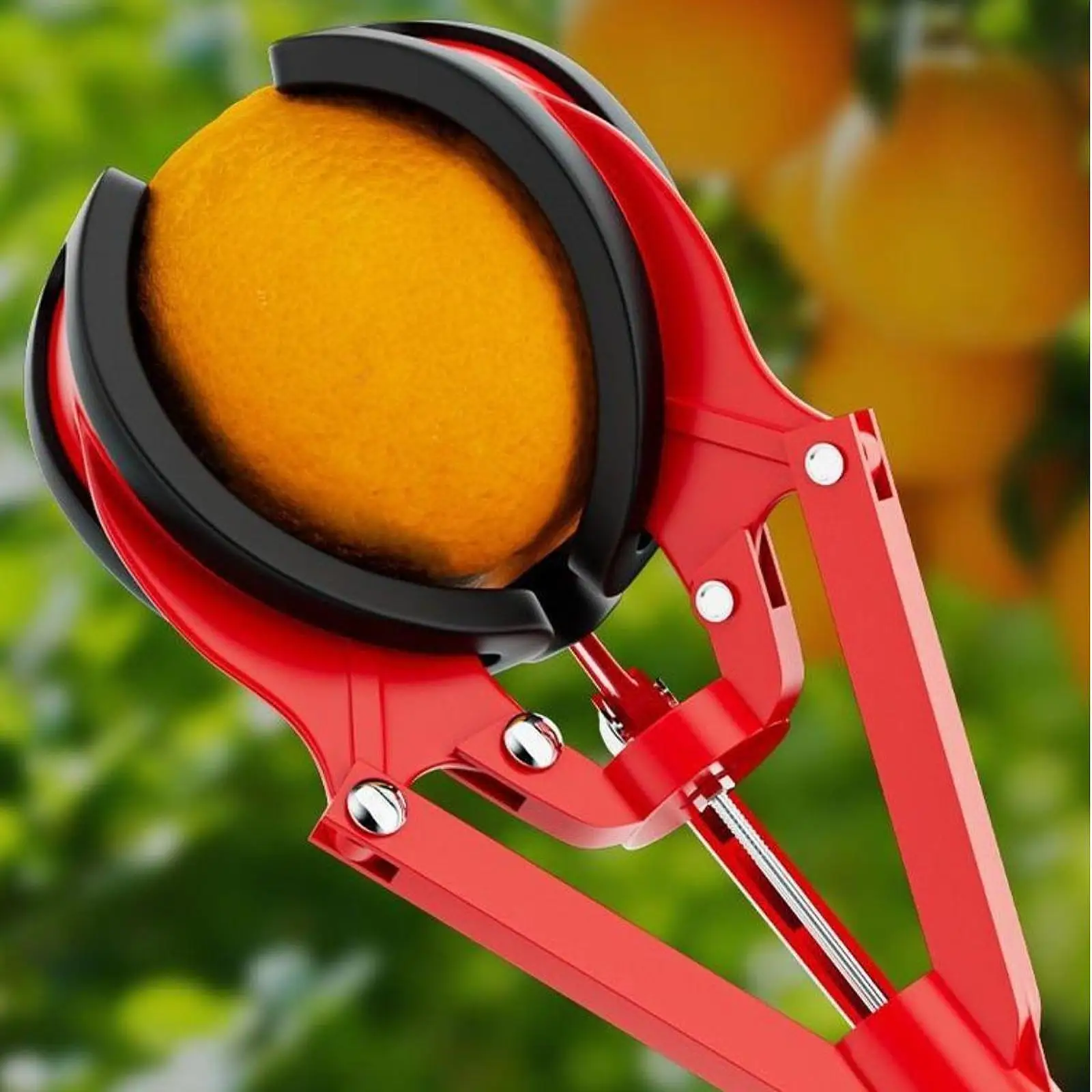 1m Fruit Picker Retractable 3Claw Carbon Steel Fruit Catcher for Apple Peach Orange Garden Tool Portable Farming Supplies