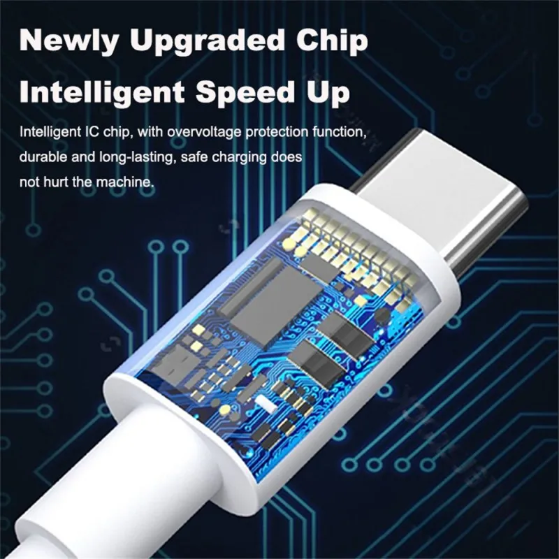 10A USB A to USB C Cable 120W Fast Charging Data Transfer Data Cord Wire For iPhone 15 Samsung Xiaomi Android USB Type C Cable