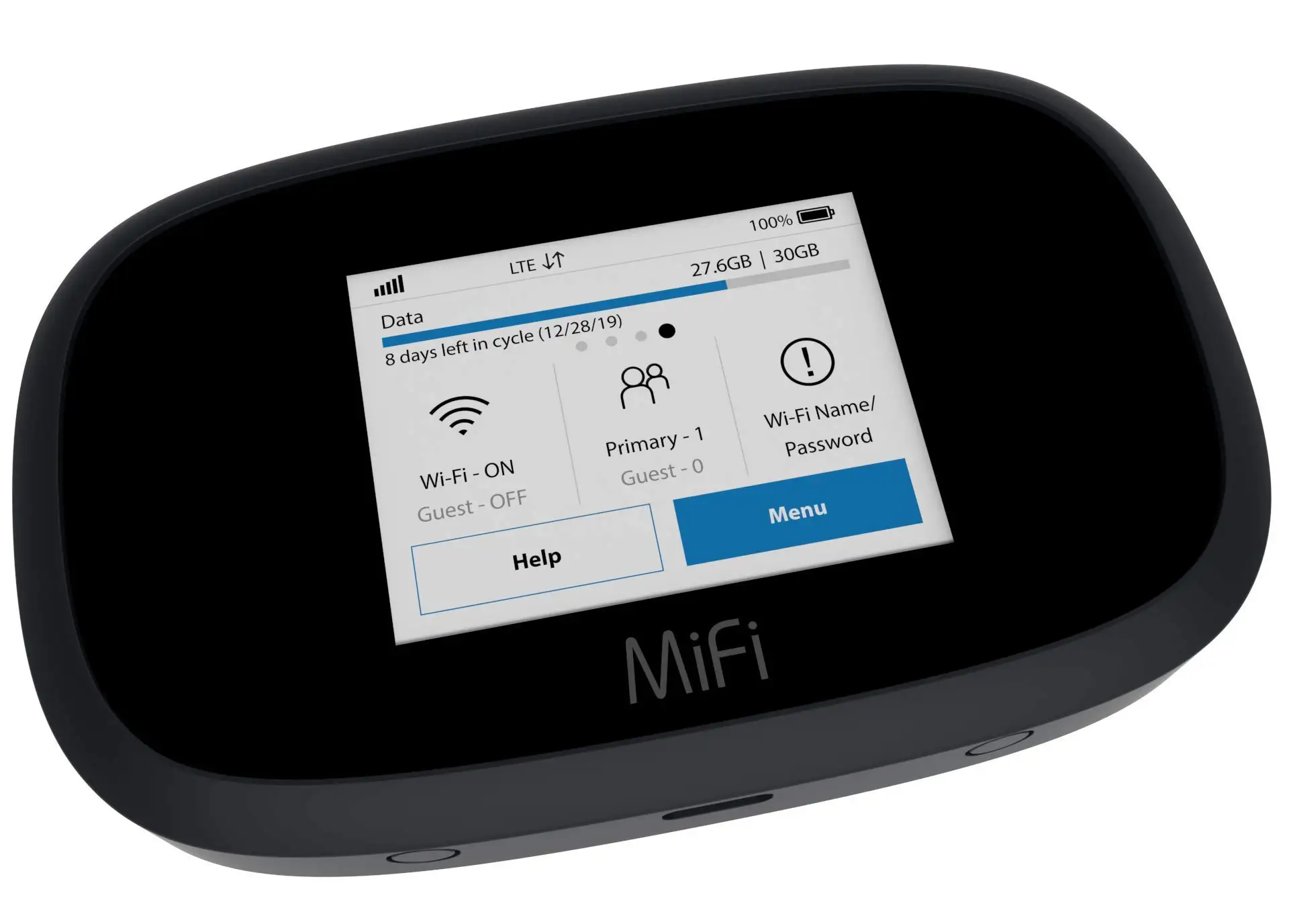 Verizon Wireless Jetpack 8800L MIFI8000 4G LTE Advanced Mobile Hotspot (No Sim Card Included) (Renewed)