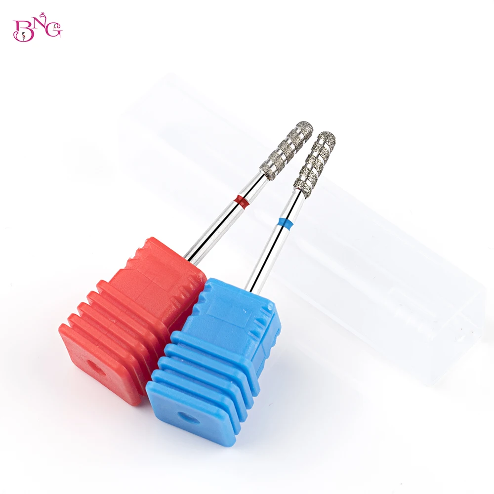 BNG Diamond Nail Drill Bits frese per Manicure Russian Cuticle Bit Electric Pedicure Manicure Drill Nails accessori