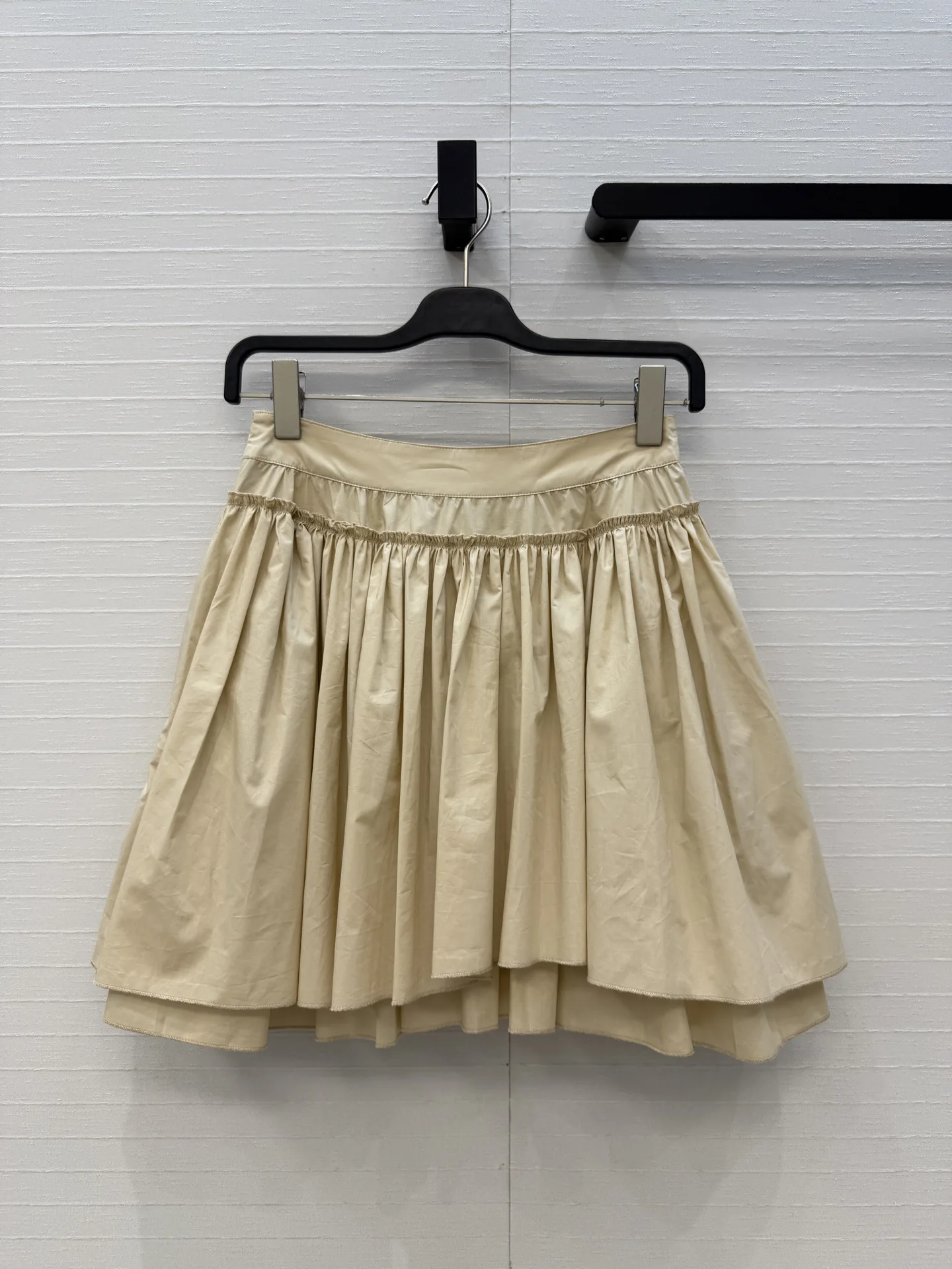 

2026 Summer Women's Ruffled High Waist Pleated Mini Skirt Sweet Girl Style Irregular Flared Skirt ZX185120