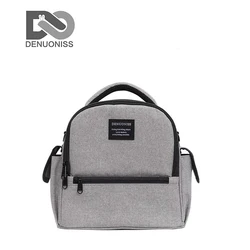 DENUONISS-fiambrera de Picnic creativa, bolsa de almuerzo aislada, bolsa térmica isotérmica, paquete de aislamiento, Bolus térmico