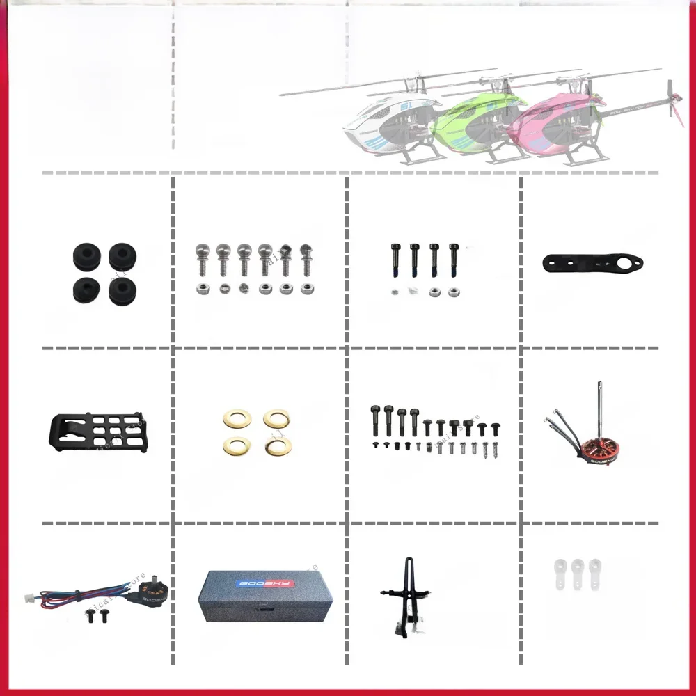 GOOSKY S1 hélicoptère pièces de rechange support de fixation de batterie roulement à vis de moteur