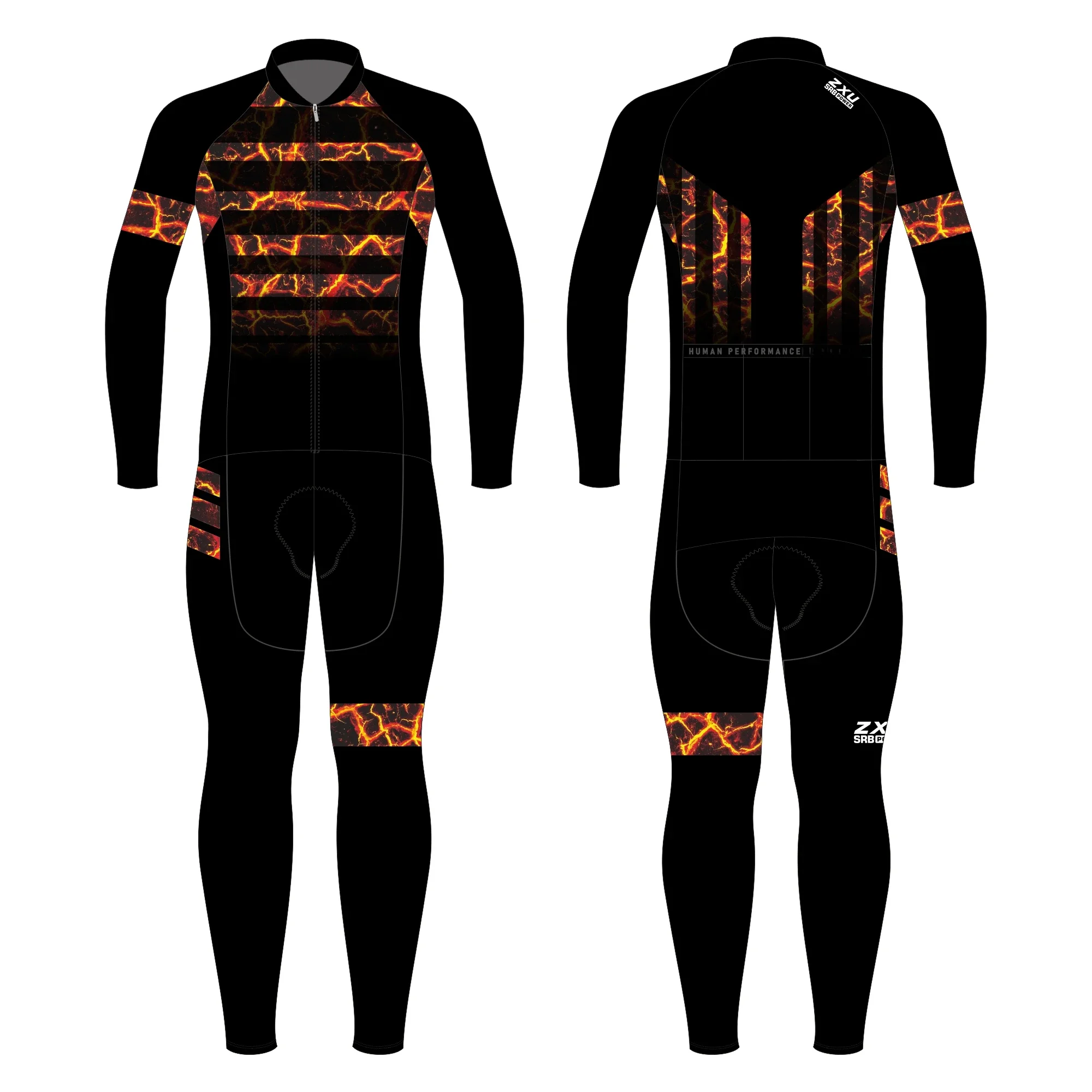 AliExpress New Long Sleeve Skinsuit ZXU Trisuit SRBPOWER Triathlon Clothing Jumpsuit Swimming Cycling Running Wetsuit Competition Apparel