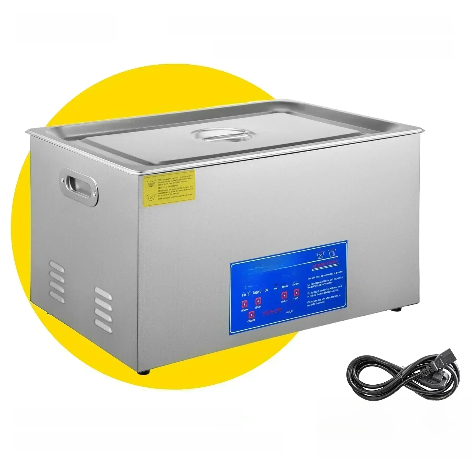 VEVOR 2L 3L 6L 10L 15L 22L 30L Ultrasone Reiniger Lave-Dishes Draagbare Wasmachine Vaatwasser Echografie Huishoudelijke apparaten - afbeelding 2