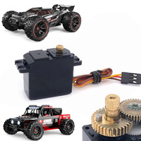 3 Wires Upgrade Digital Metal Servo MJX Hyper Go RC Car 14209 14210 Replacement Accessories Spare Parts