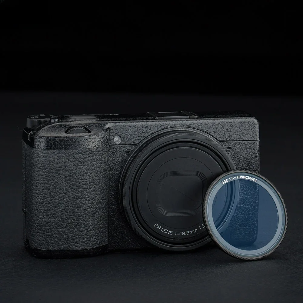 JJC Ultra Slim Multi-Coated UV Filter do Ricoh GR IV HDF GRIV GR4 Monochrome GR IIIx HDF GR III HDF GR II GR3x GR3 GR2 Camera — zdjęcie 2
