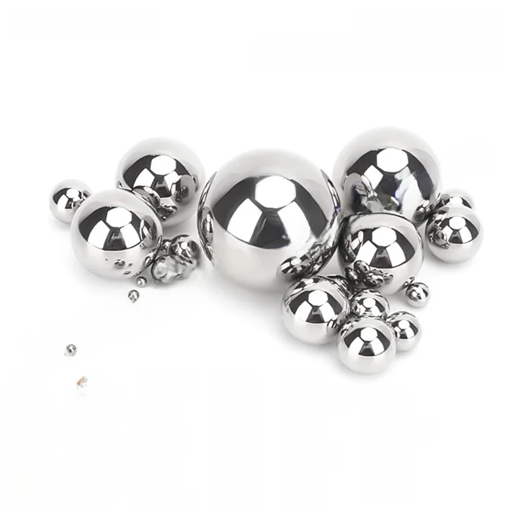 Billes en acier de 1 à 36 mm de diamètre, solides, en acier inoxydable 304, billes de précision pour roulements, billes rondes lisses pour la réparation d'équipements, projets de bricolage