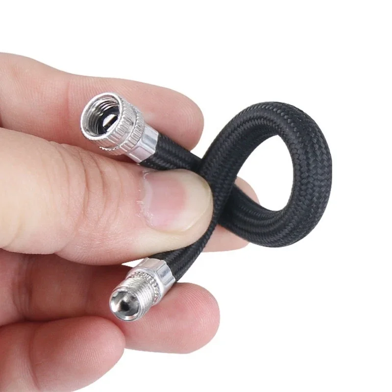AliExpress QILEJVS Portable Bicycle Pump Extension Hose Air Pump Inflator Extension Hose Inflator Tube Pipe Cord for