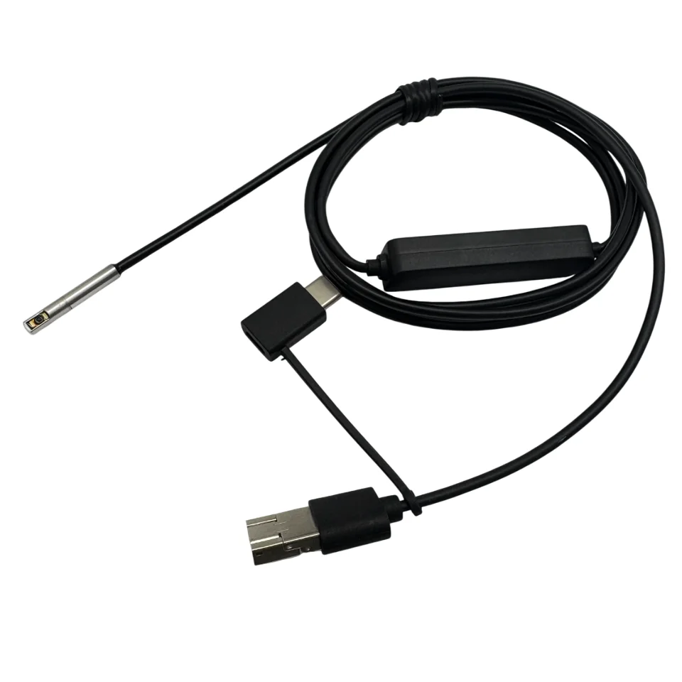 1MP 4mm Side View Endoscope Wide Angle FOV140゜ Macro USB Endoscope Camera EZ-EN40SV-RT
