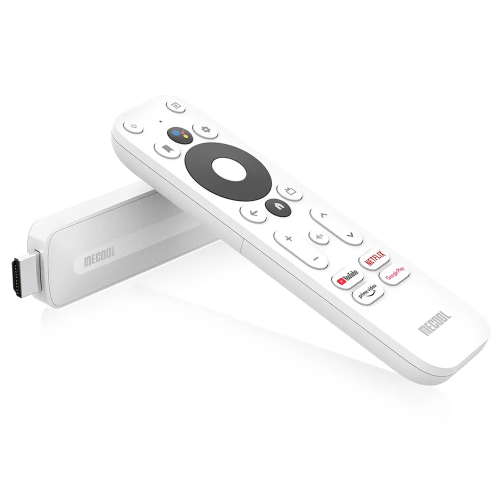 Mecool Kd5 Dongle Tv Stick Android Tv Full Hd Branco