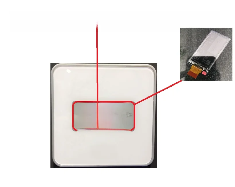 Ekran wyświetlacza LCD do wyświetlacza naprawczego termostatu Uponor Smatrix Wave + RH Style T-169 — zdjęcie produktu 2