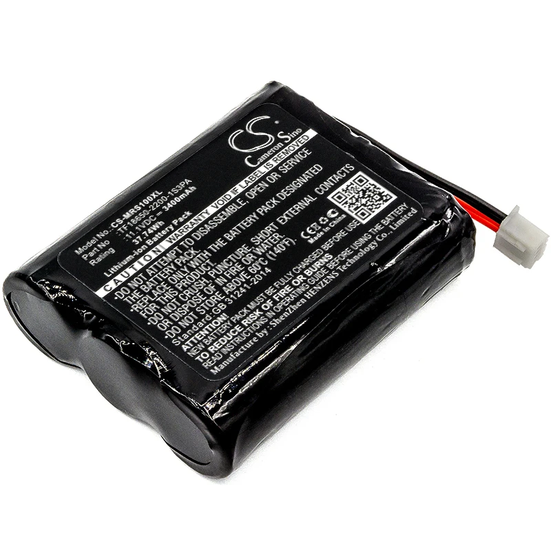 

Battery for Marshall Stockwell TF18650-2200-1S3PA 11.1V/mA