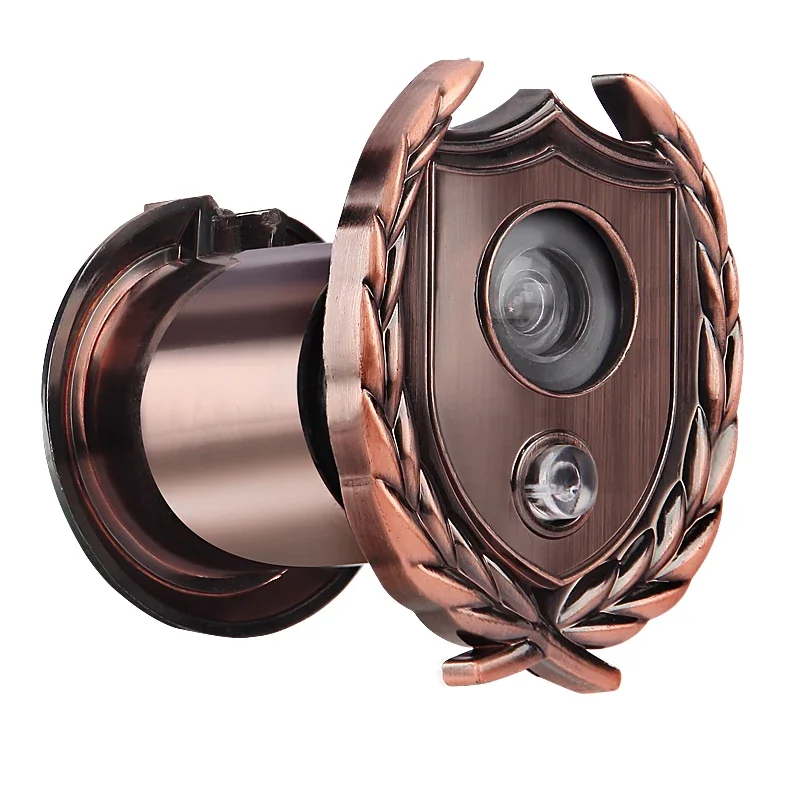 Judas grand angle en plastique résistant à 180 °, 1 pièce, visionneuse de porte, protection de la vie privée, lentille en verre réglable pour quincaillerie de meubles