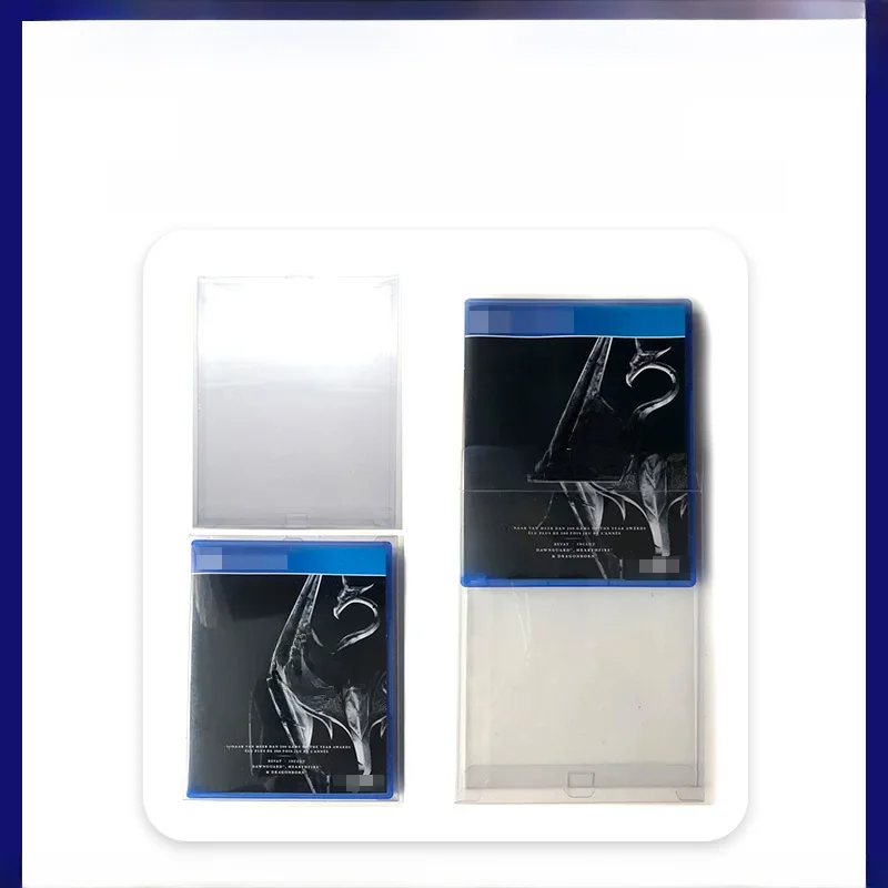 Ochronny pokrowiec na pudełko do PS4, Blu-ray, Xbox One, PS3, niestandardowa przezroczysta plastikowa ochrona. — zdjęcie produktu 7