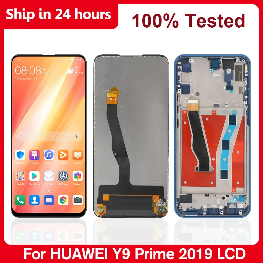 

6.59" Original For Huawei Y9 Prime 2019 LCD Display,Touch Screen Digitizer For Huawei Y9Prime STK-L21,LX3/PSmart Z STK-LX1 LCD