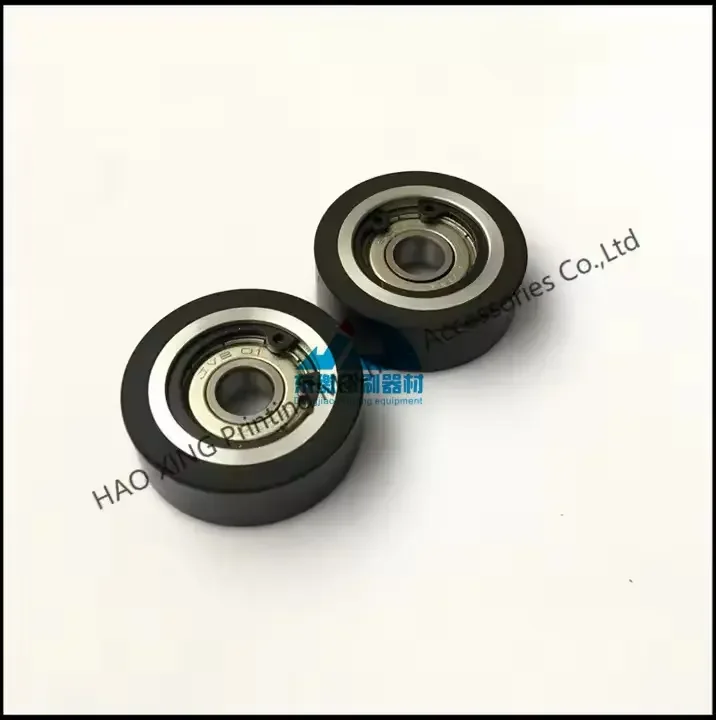 1 Piece Best Quality Rubber Wheel Printing Machinery Parts for Komori Printing Machinery Rubber Wheel Binding Machine
