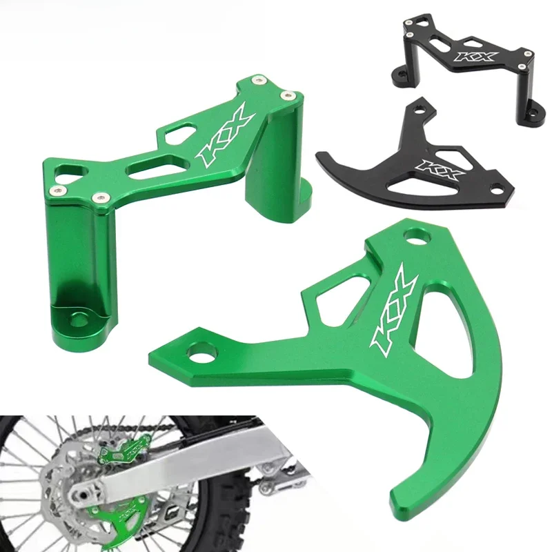 Dla KAWASAKI KX250 KX 250 2019-2021 KX250F KX 250F 2004-2018 Motocykl KX LOGO CNC Tylny zacisk hamulca Osłona osłony Zestaw ochronny — zdjęcie 2