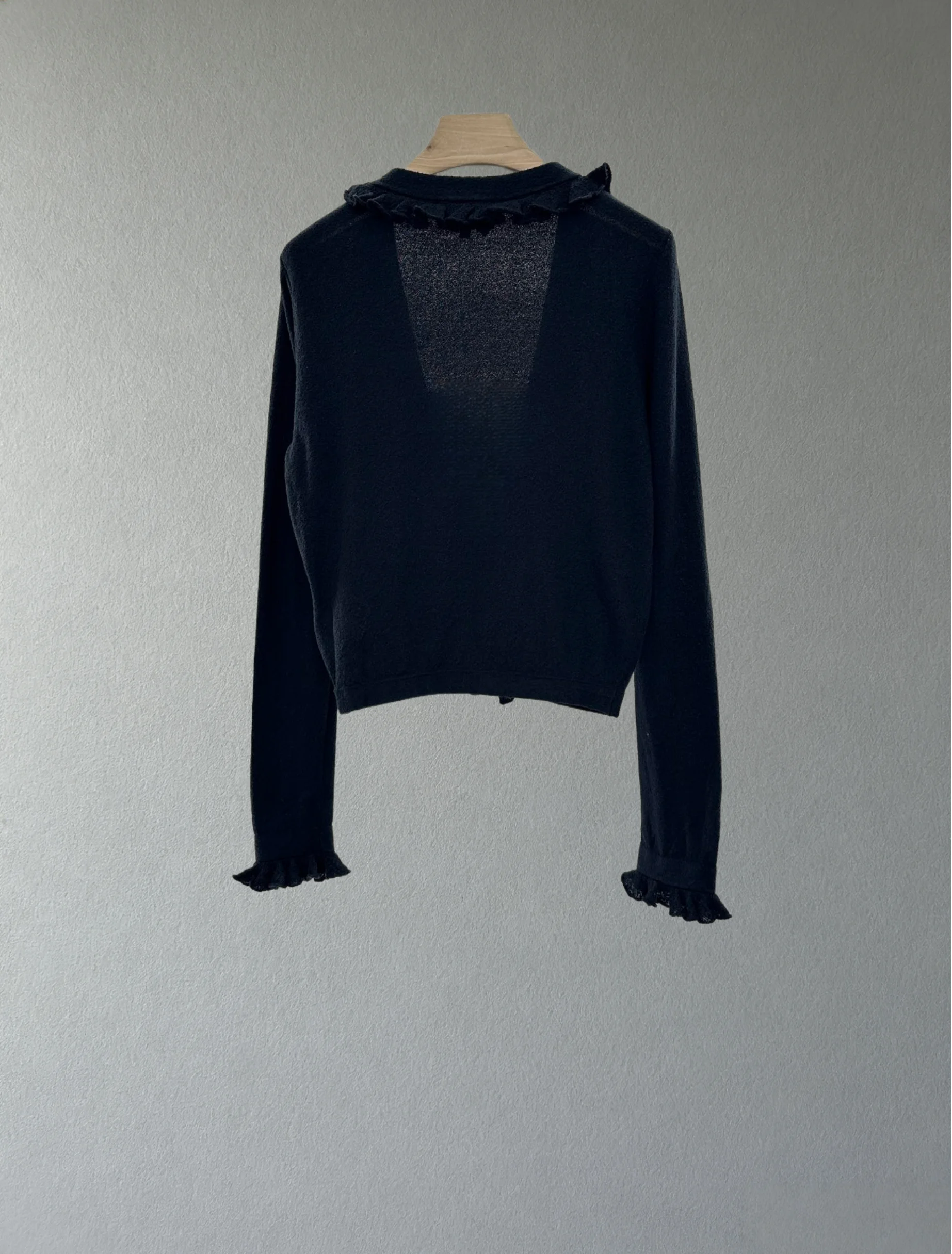 

Осень/зима 2022, новый женский вязаный кардиган из хлопчатобумажной пряжи