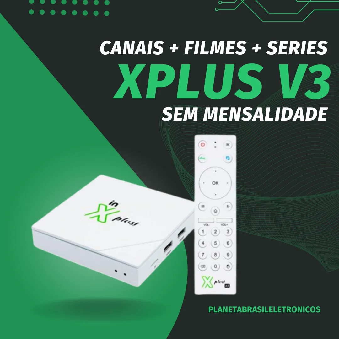 In X Plus 8K V3 Receiver Shipping from Brazil