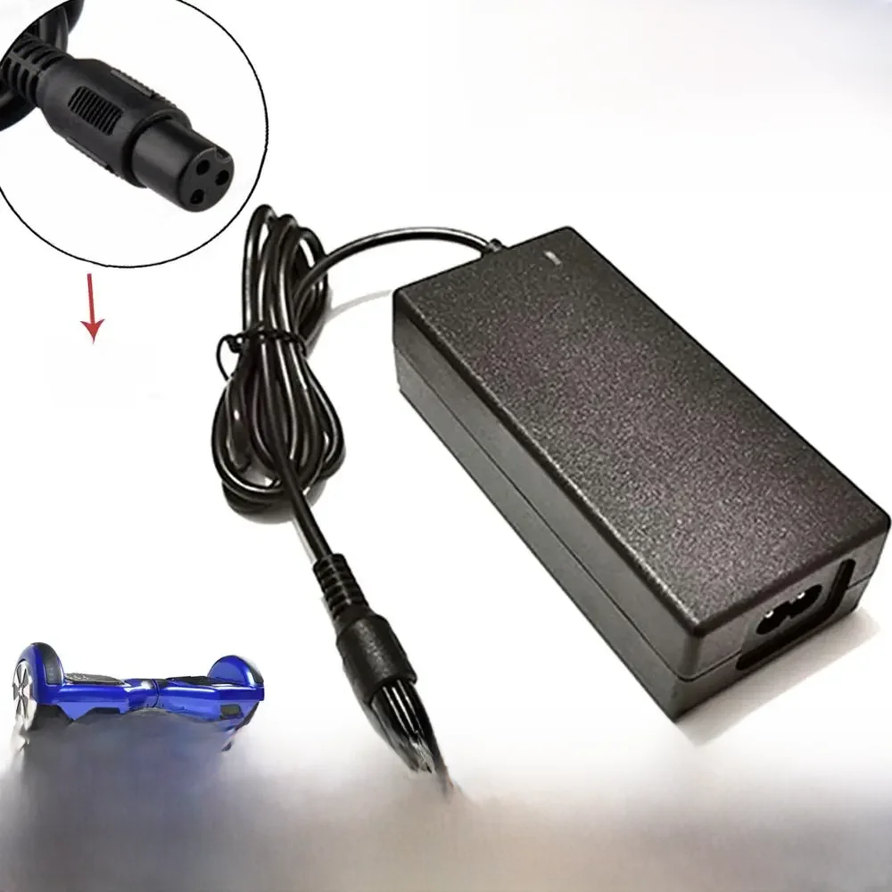 42V 2a Universal-Ladegerät, 100-240VAC Netzteil für 36V 10s 18650 Akku mit gx12 3-poligem Stecker
