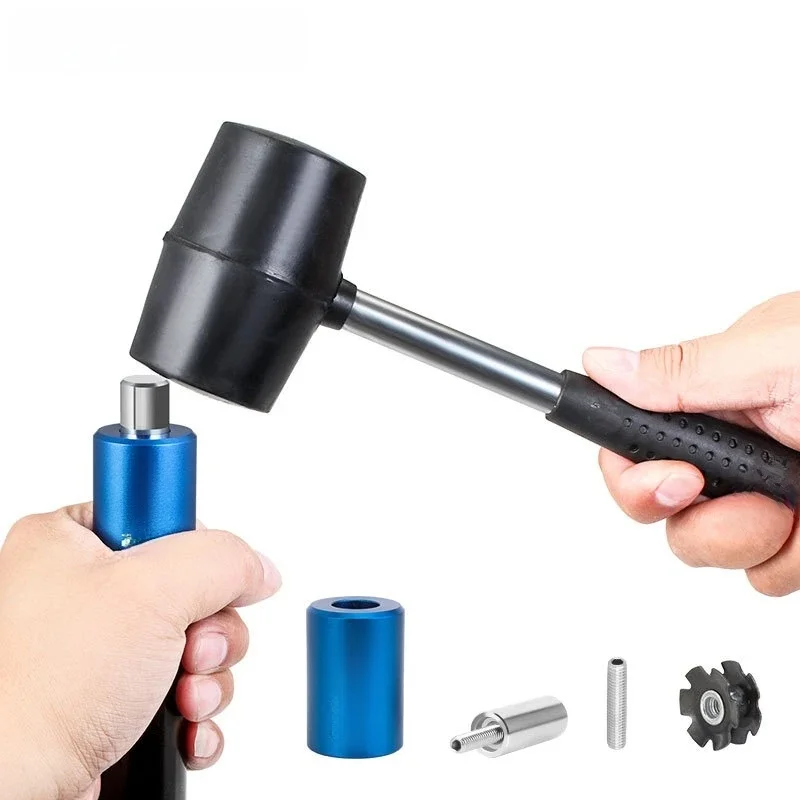 AliExpress TOOPRE Mountain Road Bicycle Sunflower Driving Tool Front Fork Bowl Set Steel Flower Core Installation Sleeve