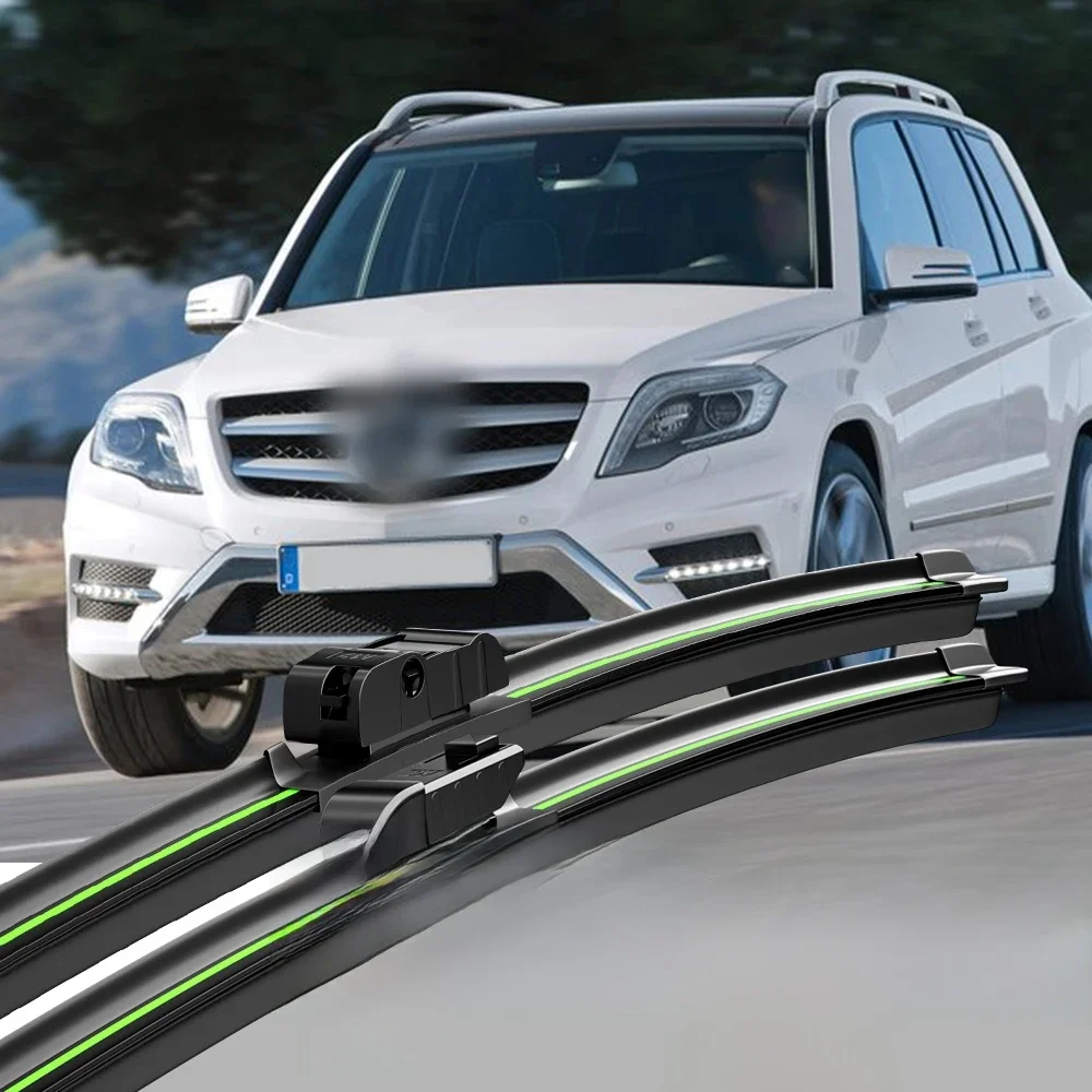 Do Mercedes Benz GLK Class X204 2008-2017 Pióra wycieraczek przedniej szyby 2szt Akcesoria do szyb przednich 2009 2010 2013 2016 — zdjęcie 2