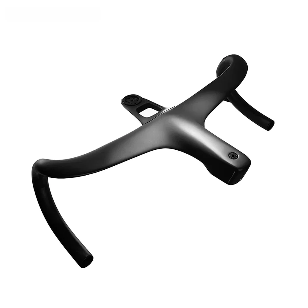 AliExpress NONE THE ONE ULTRA aero carbon Integrated hamdlebar Hidden Trace Road Bicycle Handlebar 380/400/420 28.6mm Racing  Bike
