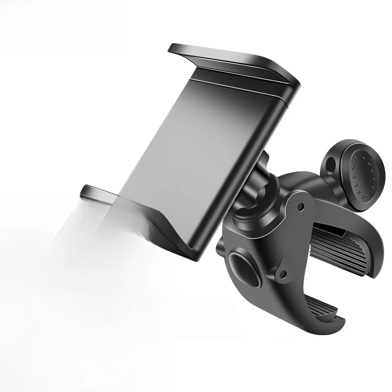 iBudim 360 ° Support de téléphone de vélo rotatif, support de téléphone portable pour moto, support universel de guidon de vélo