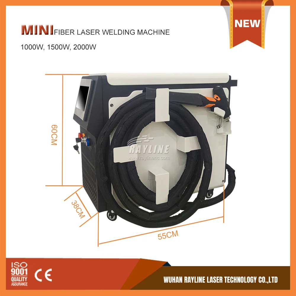 

New Style Air Cooling Handheld 1500W Laser Welding Machine Portable Laser Welder for Metal Welding