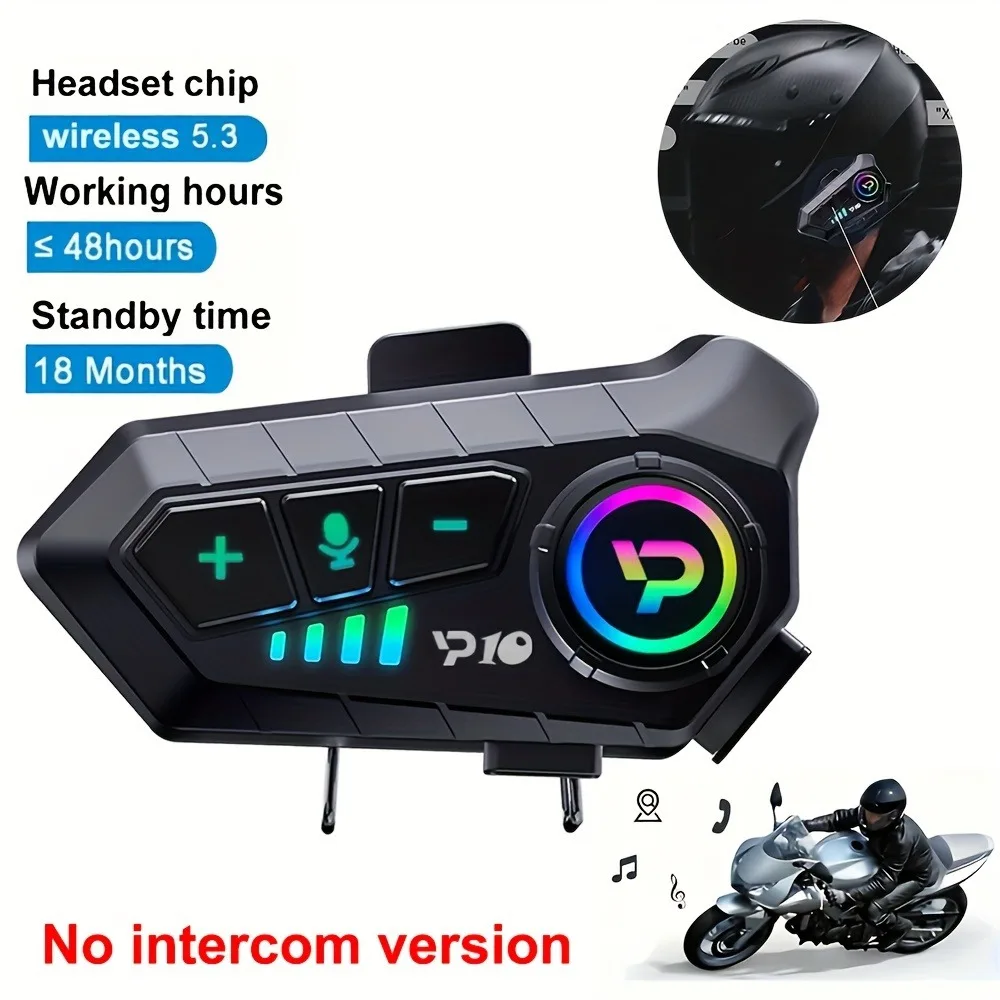 Bluetooth-Helm für Motorräder, kabellose Kopfhörer mit Geräuschunterdrückung, Freisprechfunktion und Stereo-Audio, Audio-Kit für Motorradhelme, Reisen und Unterwegs.