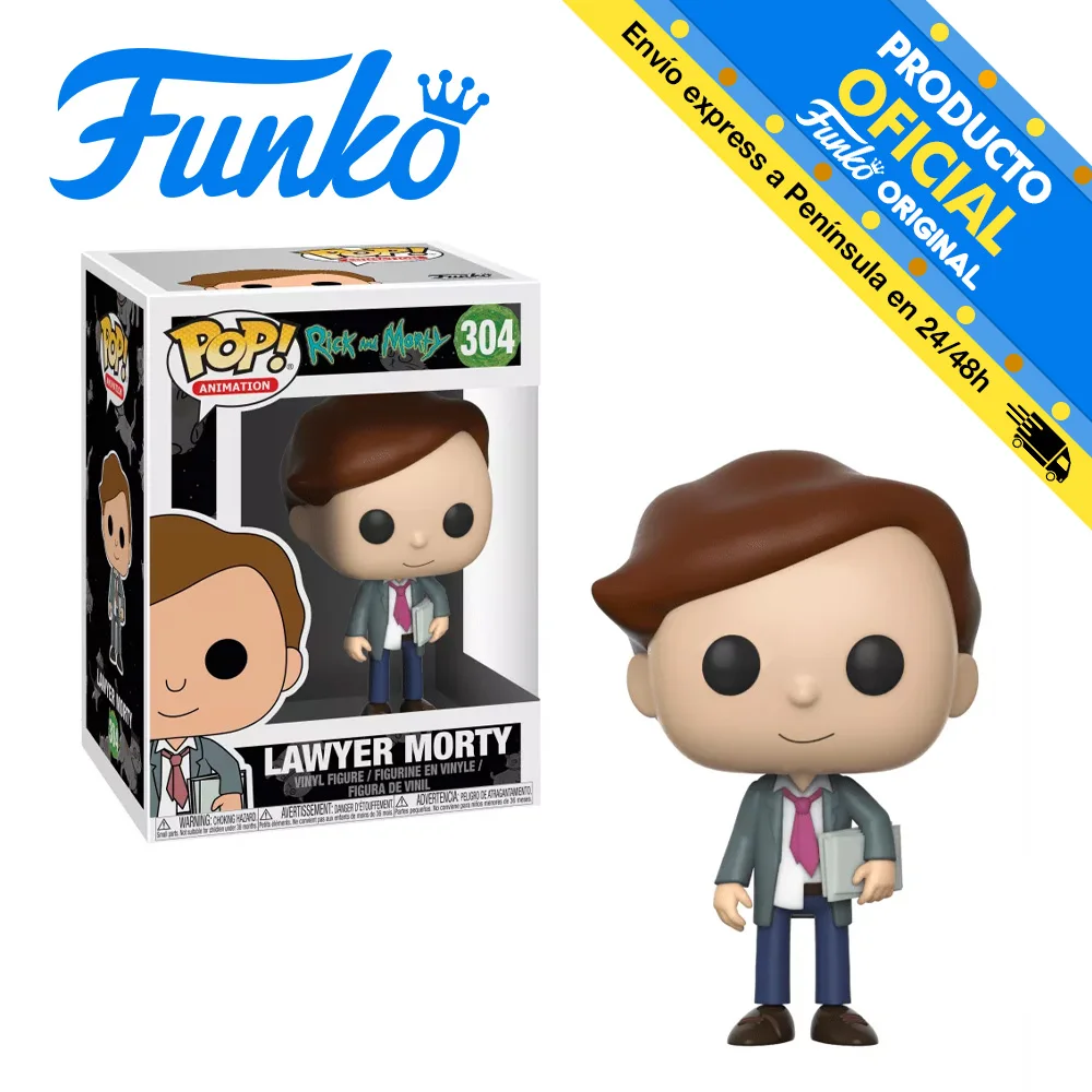 Funko Pop! Rick & Morty - Lawyer Morty, 22963, 304, original, toys, boys, girls, gifts, collector, figures, dolls, shop, with box, new, man, woman, official license