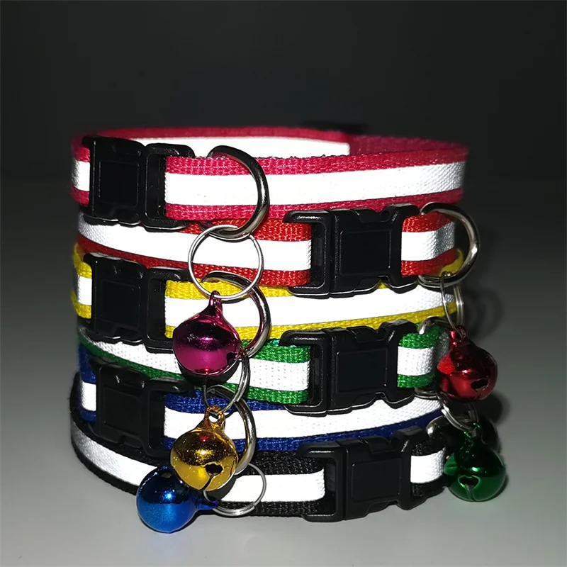 Collar identificativo para gato con placa grabada y campana - imagen 2