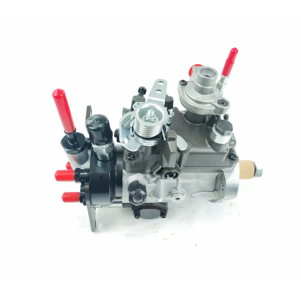 9520A006G DP310 Rotor Fuel Injection Pump, 2644C314 12V Solenoid With Return Pipe for Perkins 1104D‑44T 4‑Cylinder Diesel Engine
