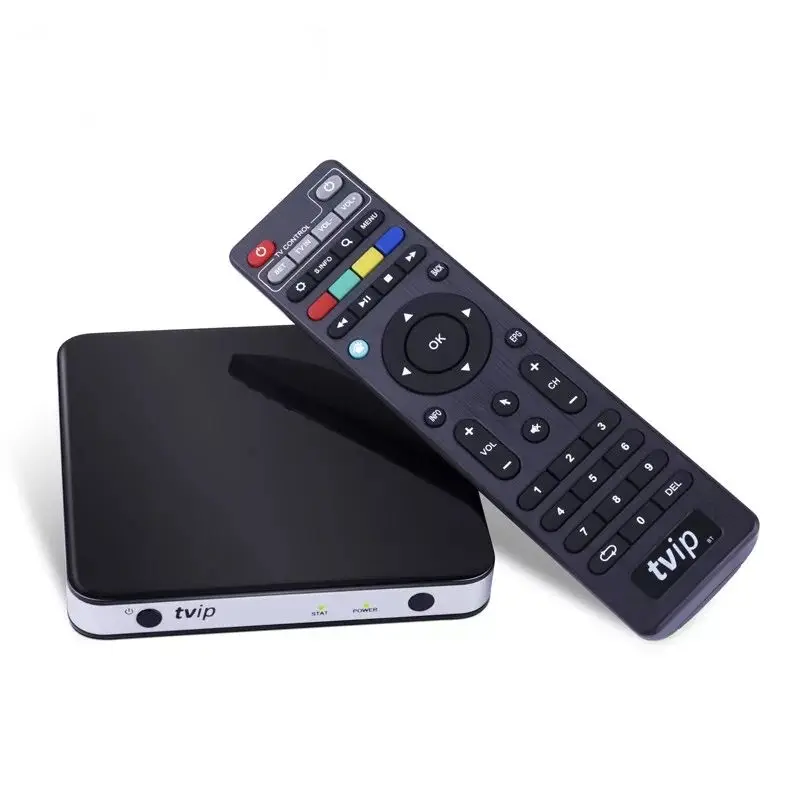 5 Teile/los Tvip605 TV Box Linux & Android Iptv Box H.265 3840x2160 Quad Core 2,4G 5G dual WiFi Set Top Box Smart Media-Player