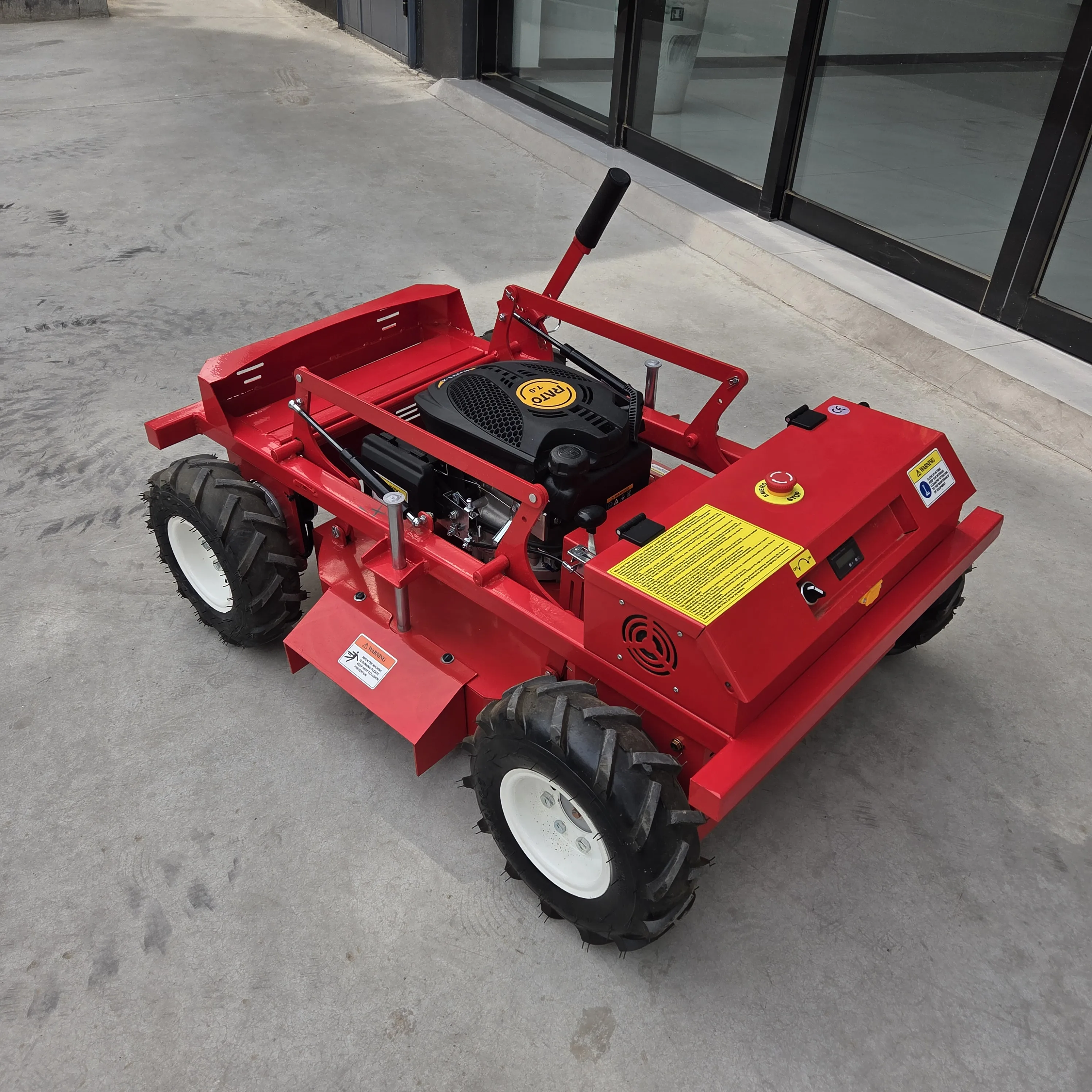 Электрический пусковой двигатель с одной кнопкой, дистанционное управление, электрическая газонокосилка, робот, проводной источник питания, нулевой радиус поворота, настройка