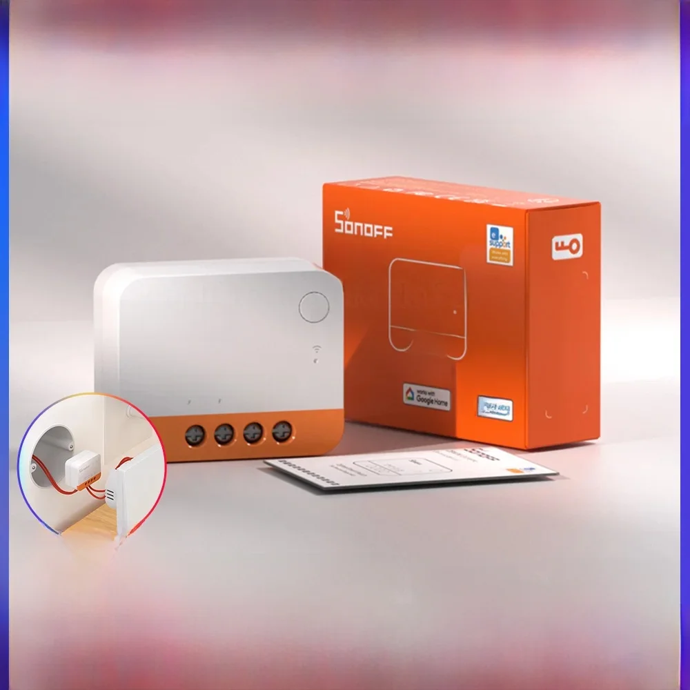 SONOFF – interrupteur intelligent ZBMINI L2 Zigbee, aucun fil neutre requis, commande bidirectionnelle à 1 bouton via l'application eWeLink, prend en charge Alexa Google Alice