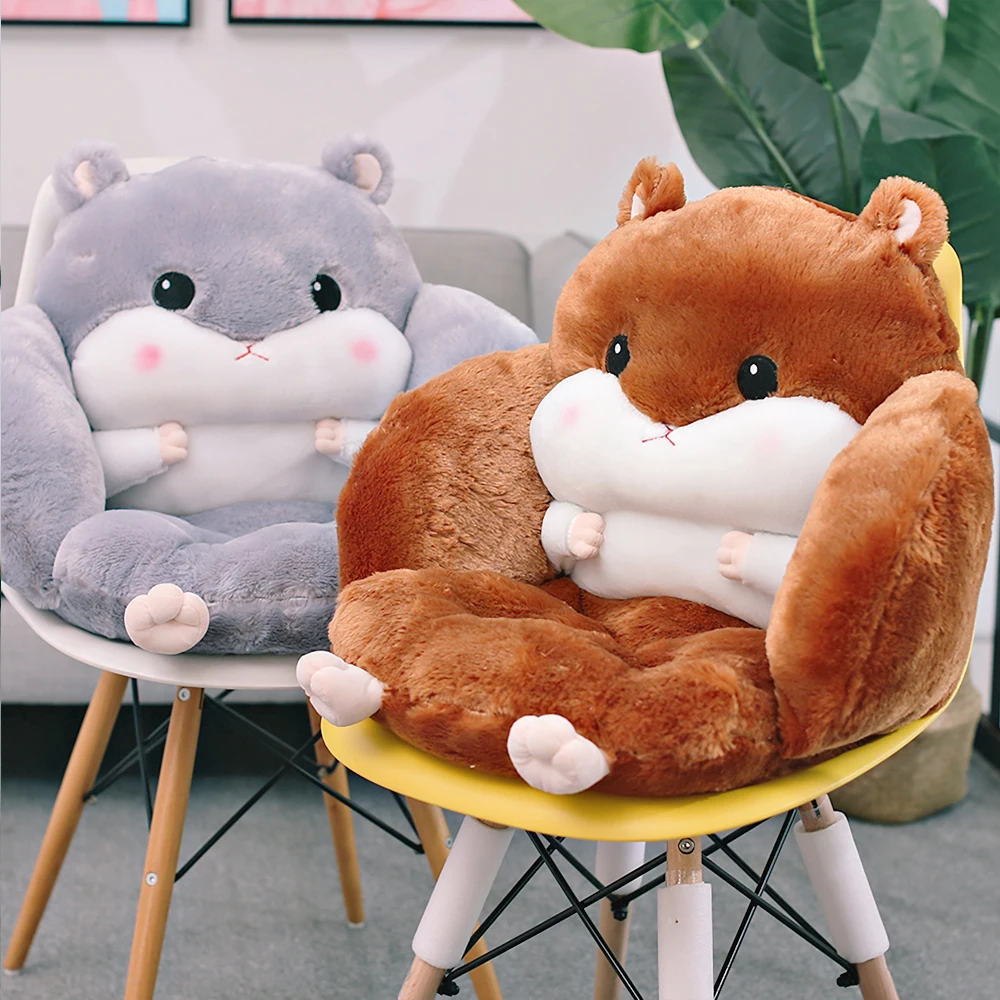 Cute hamster flying squirrel cushion animal Cashion office classroom school chair cushion back cushion car cushion hams cushion puppy cushion fluffy sitting