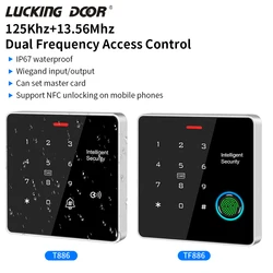Biometrische Access Control Reader Fingerprint mit Management-Karte RFID 125Khz Access Control System Unterstützung WG 26 1000 Benutzer