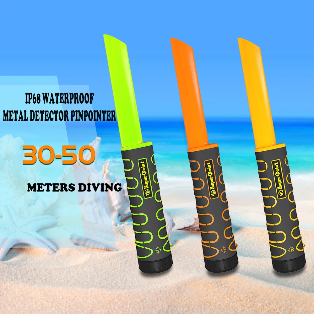 

Handheld Underwater Metal Detector Positioning Pin-pointer Gold Seeker Rod IP68 Waterproof Diving Scuba For Coin Searching Tool