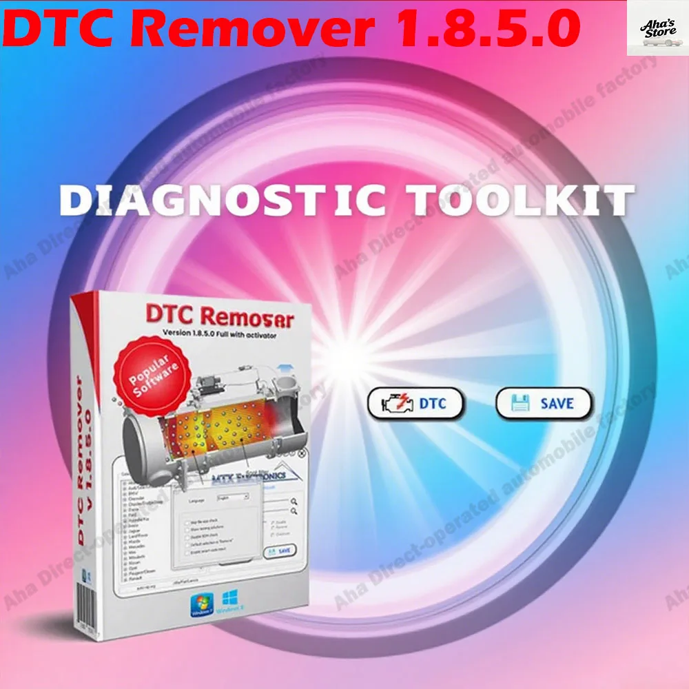 

DTC Remover Car accessories For KESS KTAG FGTECH OBD2 Software MTX DTC Remover 1.8.5.0 With Keygen+9 Extra ECU Tuning Software