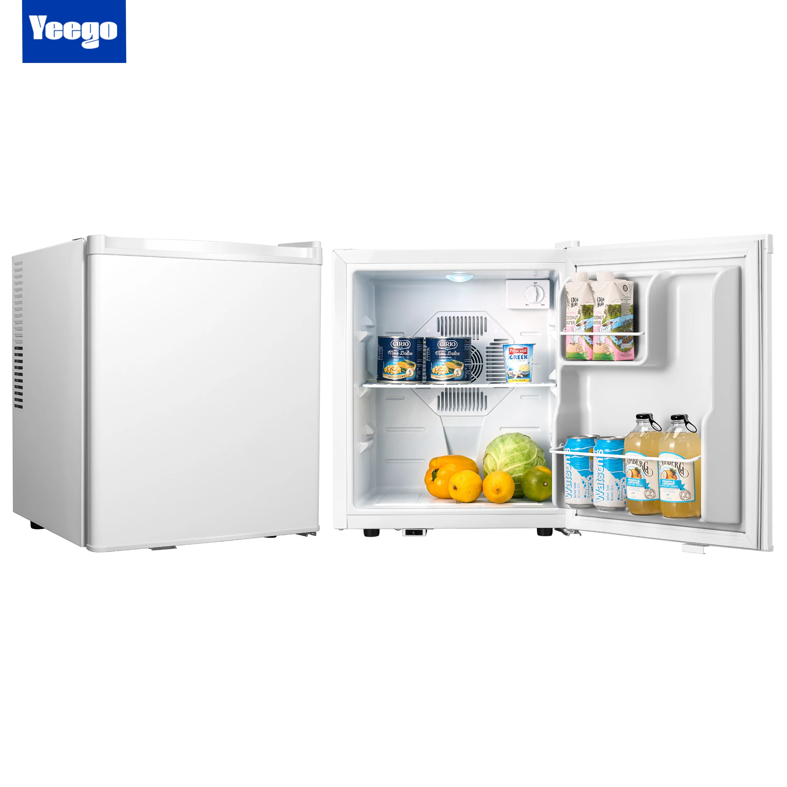 Yeego 38L Beverage Cooler - Sleek Thermoelectric Refrigerator for Perfectly Chilled Drinks Ideal for Home Storage & Entertaining